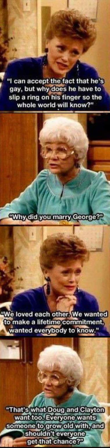 Golden girls was so ahead of its time