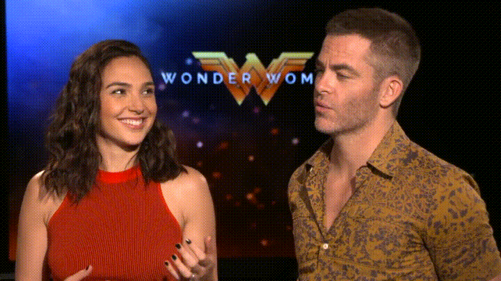 When Gal Gadot remembers she's married....