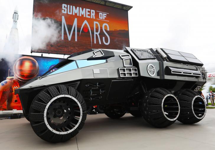 NASA's Mars rover concept.