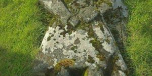 Crusaders grave, Kilmuir cemetary on the Isle of Skye, Scotland