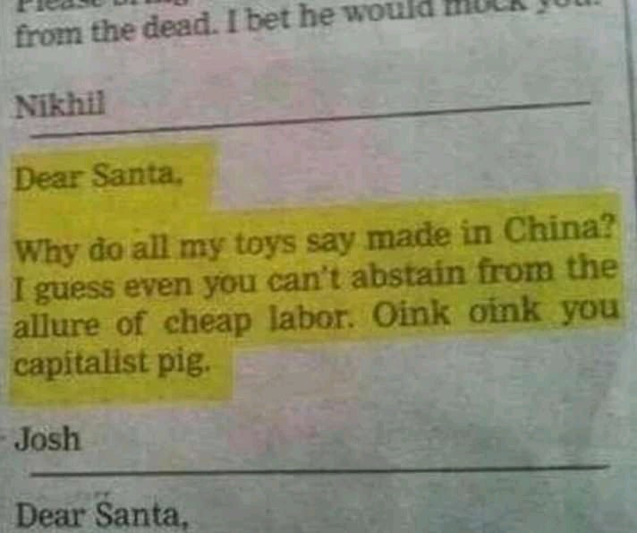 Ban Santa.