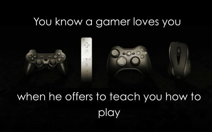 Gamer love.