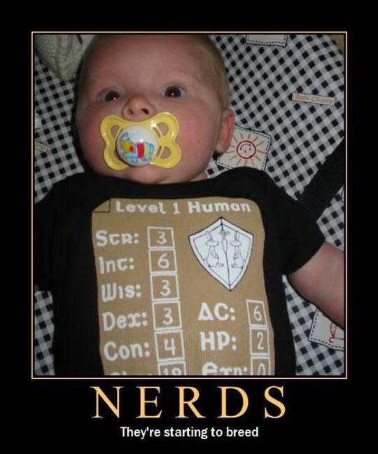 When nerds breed.