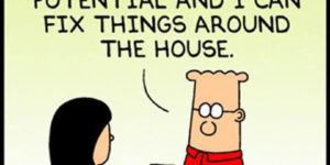 Dilbert Knows What’s Up