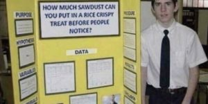 It’s science fair season.