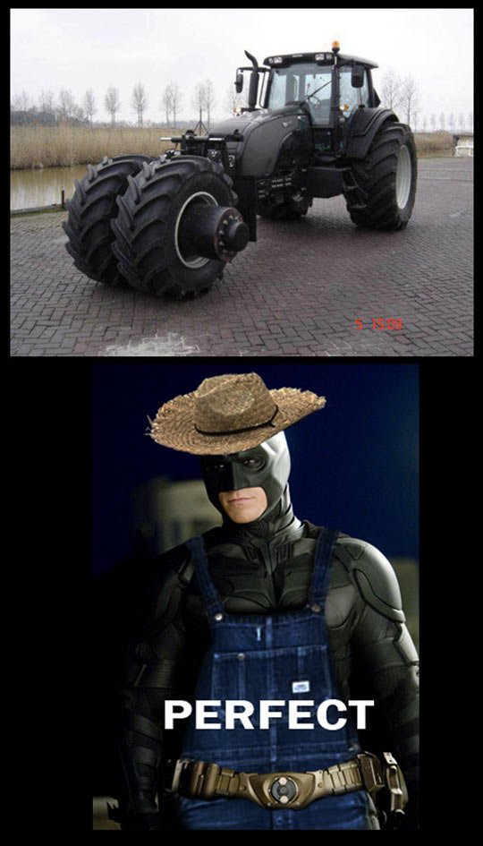 Farmer Batman.