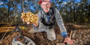 68-year-old prospector finds massive gold nugget worth $222,500 in Australia