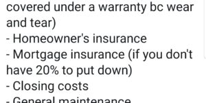 There is a time to rent and a time to own.