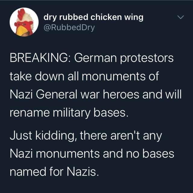 I did'Nazi that coming...