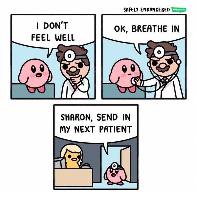 Just Kirby things. 