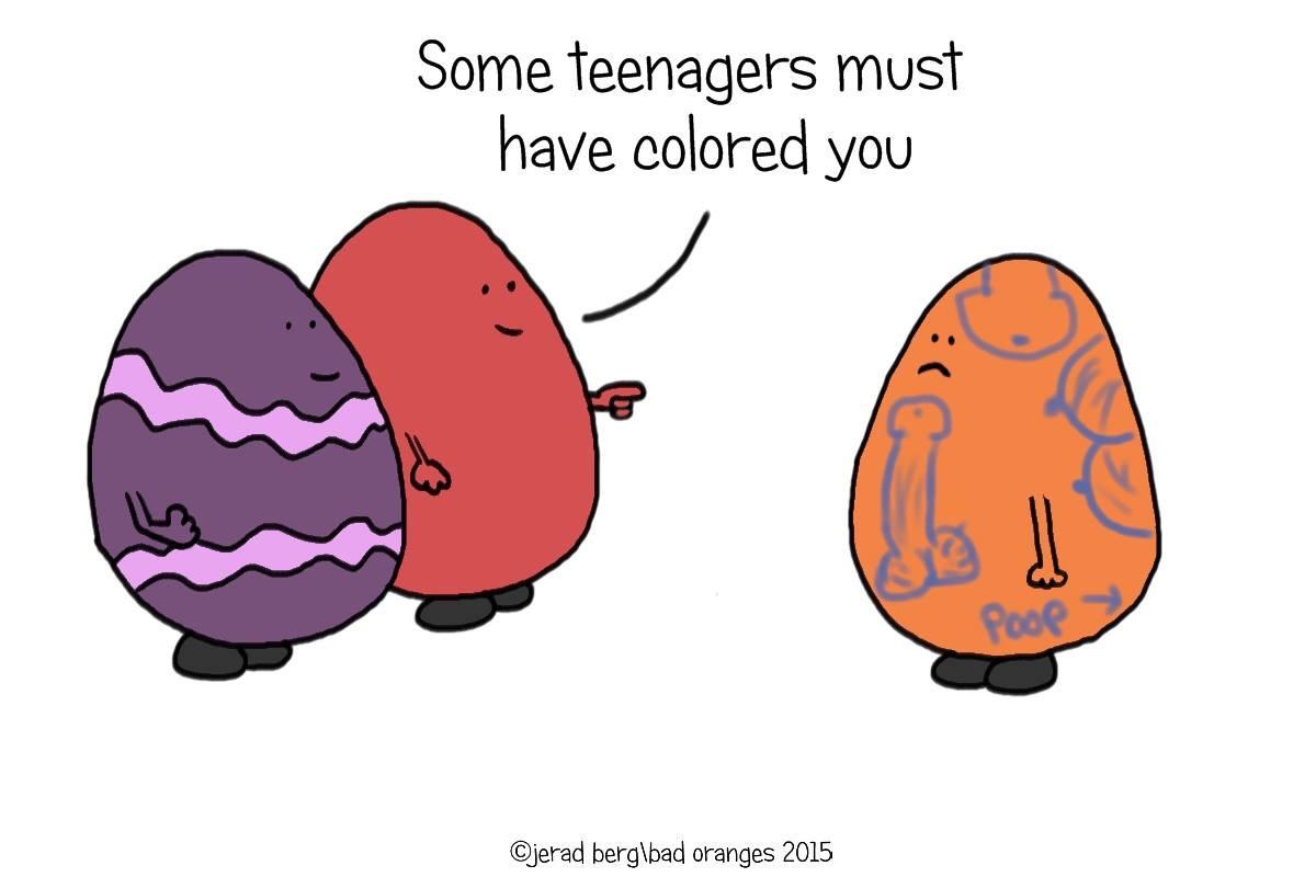 Teenager vs Easter