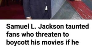 Samuel L. Jackson is not too worried about snowflakes.