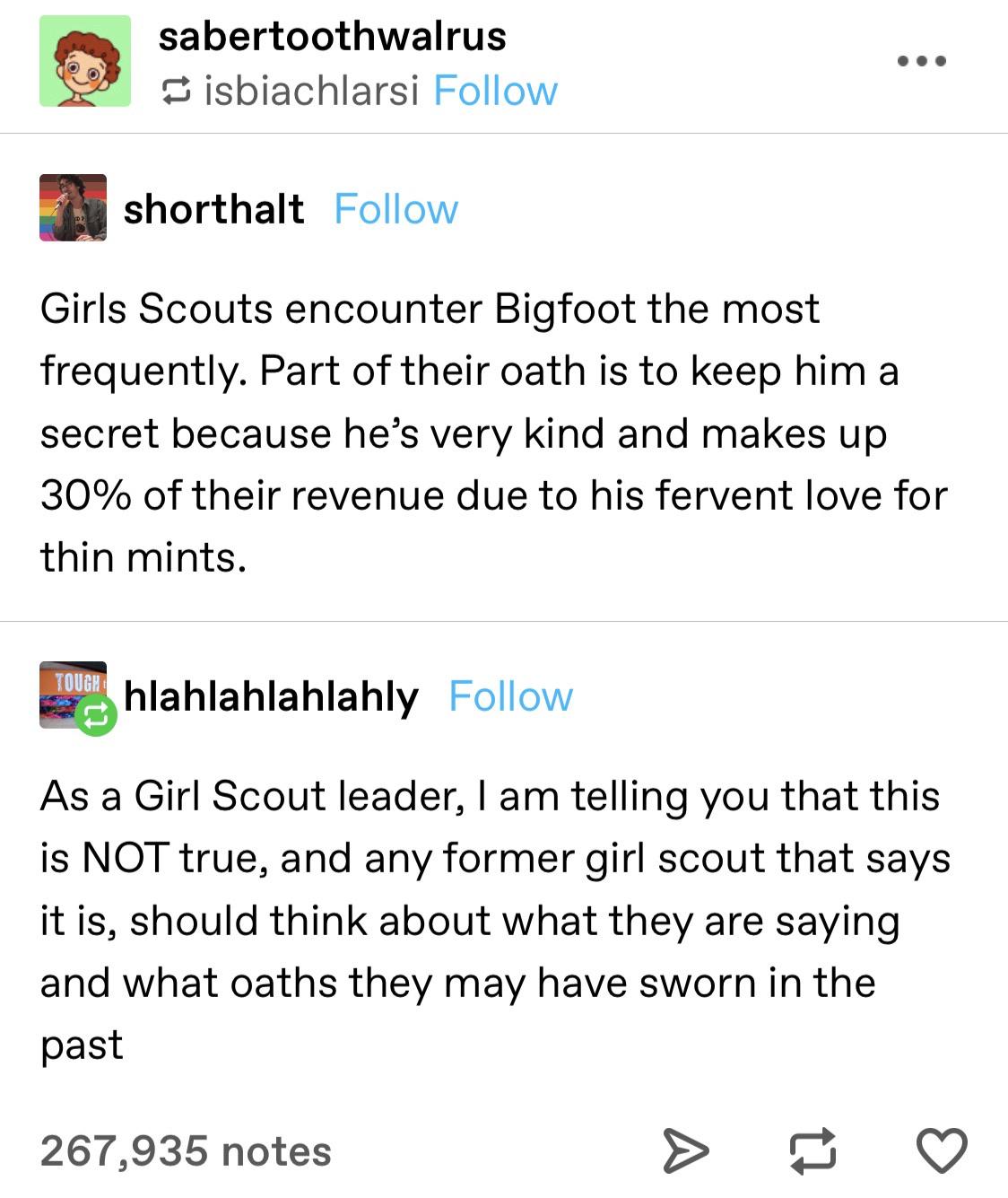 The first rule of '˜squatch club is...