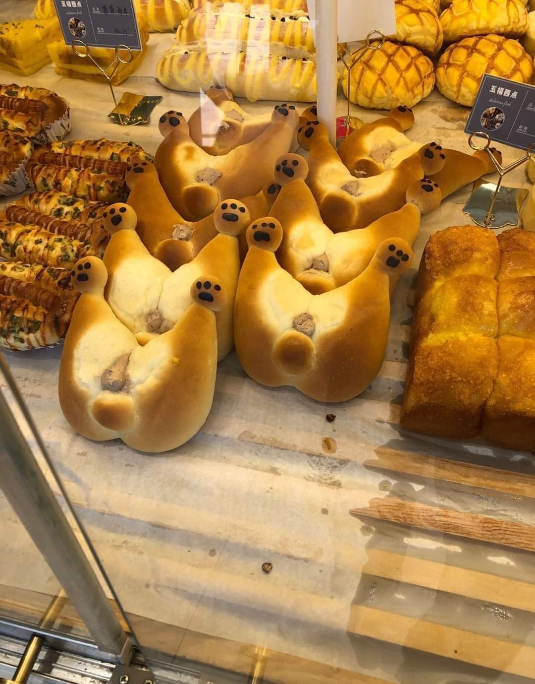 Shiba butt bread, for some reason.