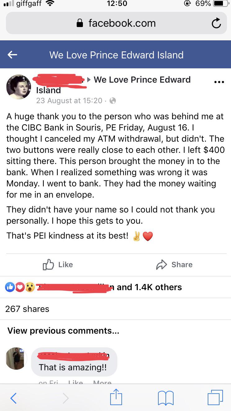 There are good people among us.