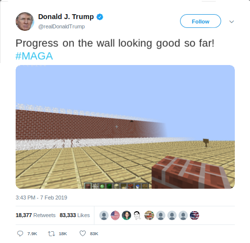 Craft the wall!
