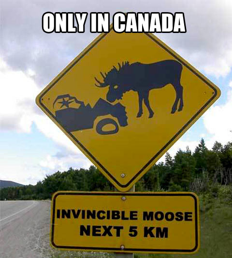 Only in Canada.