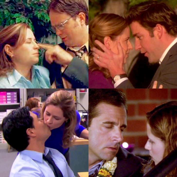 Some of the sweetest Jim and Pam moments