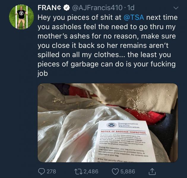 TSA getting handsy with your mum