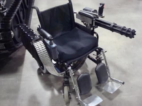 Awesome wheelchair is awesome.