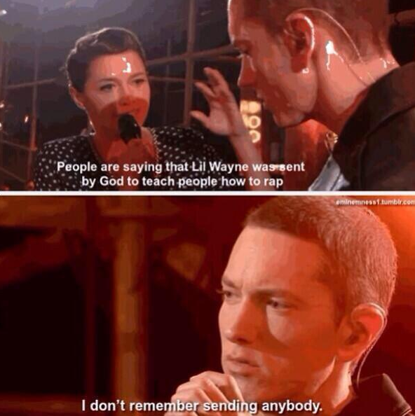 This is why Eminem is a legend...