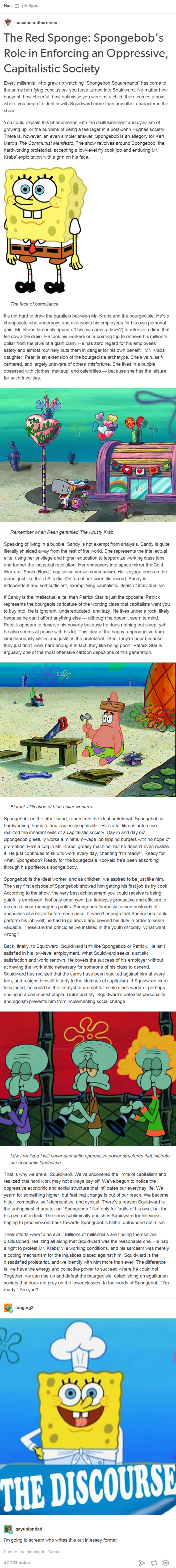 Spongebob is about communism