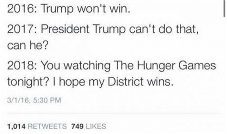 Trump won't win.