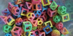 3D printed sugar candy at the 2014 Fancy Food Show