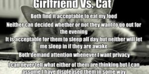 Girlfriend Vs Cat…