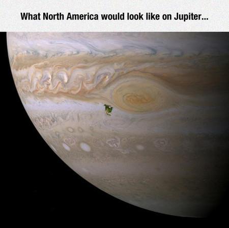 Jupiter is really massive.