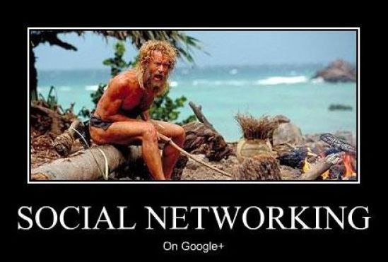 How I feel using Google+.