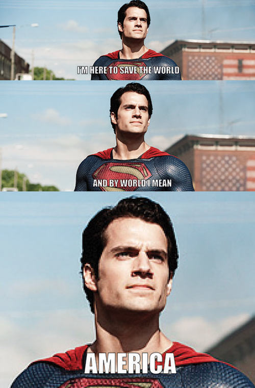 Thanks Superman!