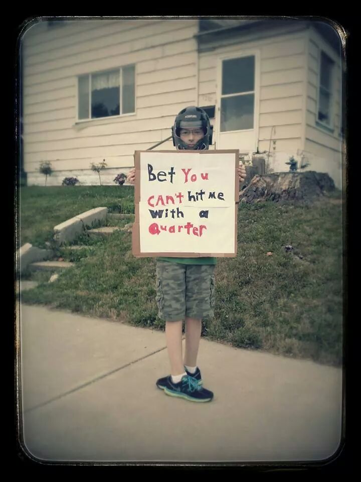 Screw a lemonade stand, this kid shows promise!