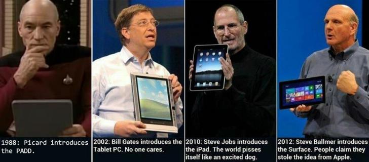 Who invented that tablet?