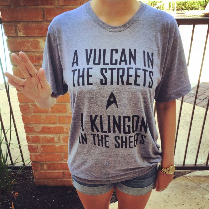 A Vulcan in the streets...