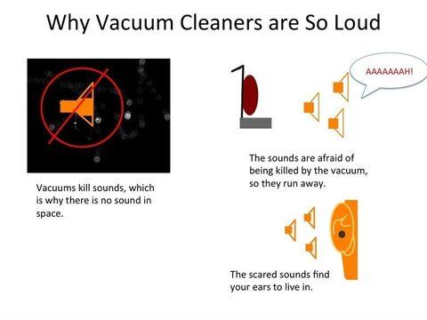 Why vacuum cleaners are so loud