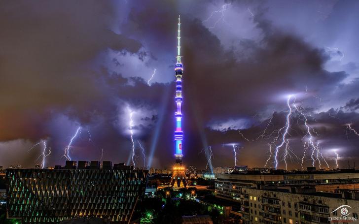 Storm in Moscow