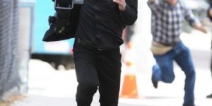 Keanu Reeves stealing a camera from the paparazzi