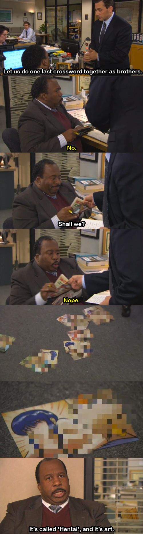 Stanley and Micheal are great (The office)