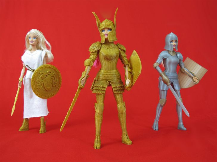 3D-printed Barbie Armor