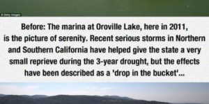 These pictures show how severe is California's Drought