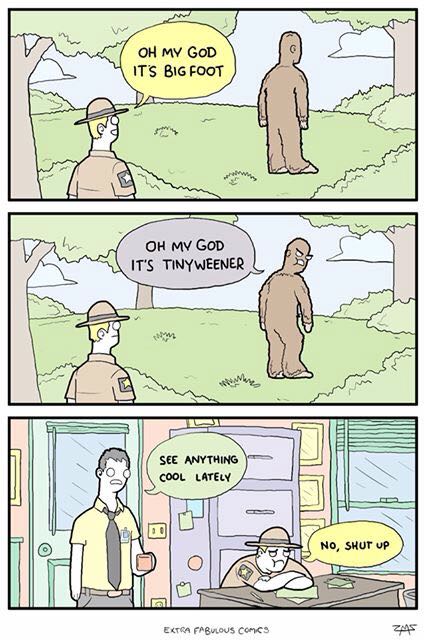 It's Bigfoot!