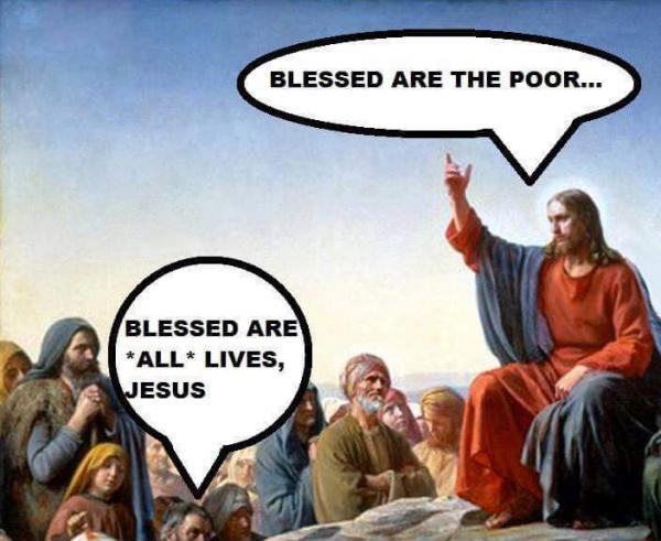 Blessed are the poor.