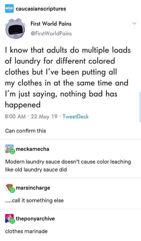 Laundry Sauce