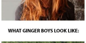 Ginger boys vs Ginger girls.