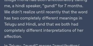 Gundi is relative.