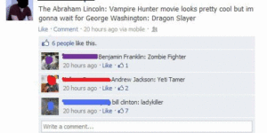 George Washington: Dragon Slayer.