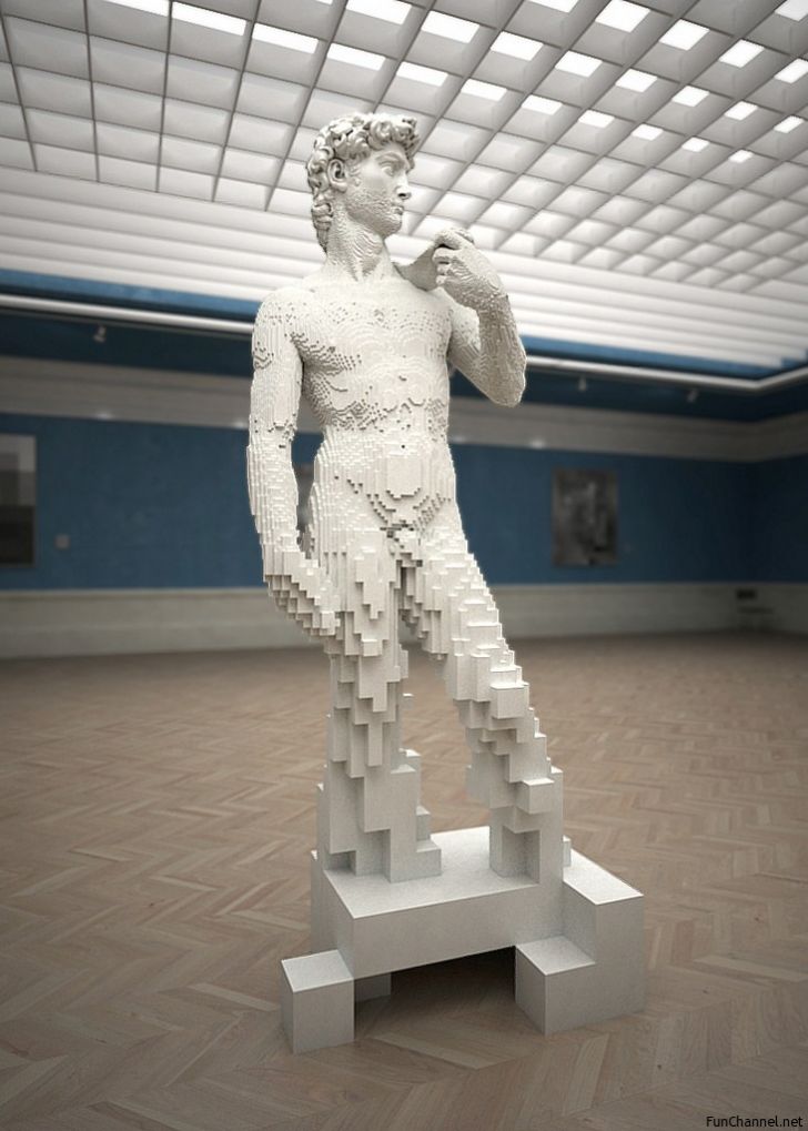 Lego'd Michelangelo