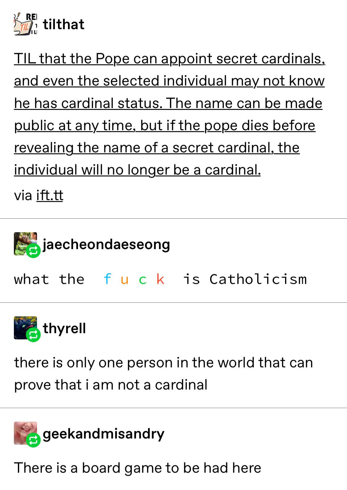 SchrÃ¶dinger's Cardinal