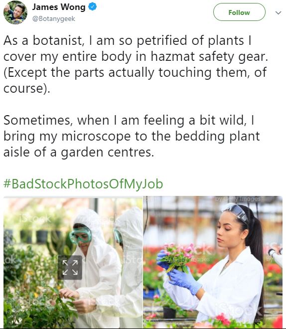 The dangers of botany.